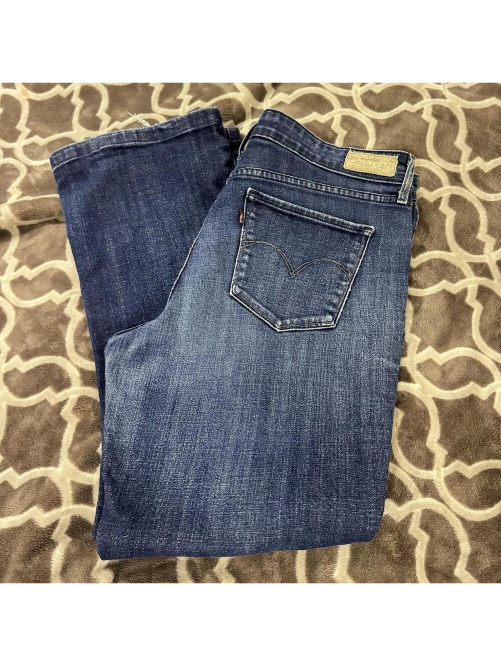 Levis The Original Jeans Mid Rise Skinny Boot Women’s 12M